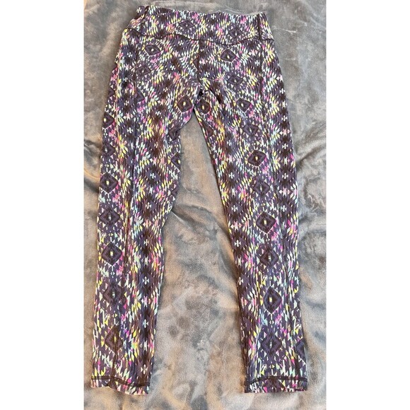 Victoria's Secret X  Colorful Compression Leggings Womens Size Large Activewear - Picture 2 of 8